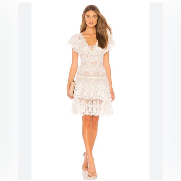 Bronx and Banco white lace Beverly dress. Size XS - Picture 6 of 16